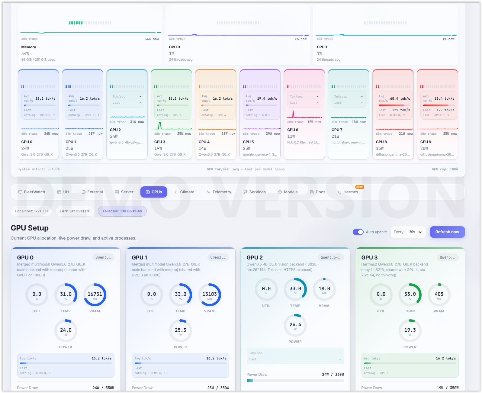 AI workflow screenshot